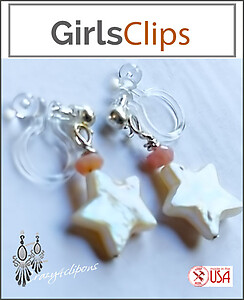 Little Princess Pearls: Fresh Water Pearl Clip-Ons for Girls