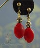 Chinese Fire Glass- Pierced & Non-pierced Earrings