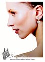 Small Pearl Heart Clipon Earrings