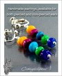 Fun Clip Earrings - Avail as Pierced too.