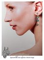 Cloisonne Fun Dangling Clip On Earrings