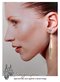 Clip On Earrings: Long Brushed Silver Bicones