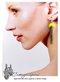 Eclectic beads with gunmetal clip earrings