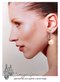 Clip Earrings: Sterling Silver Pearl Clusters