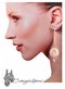 Retro Mod-ish Attitude Clip On Earrings