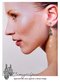 Non-Pierced Earrings w/ Sterling Silver & Swarovski