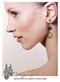 Clip On Earrings: Copper Dangles Hoop