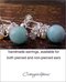 Clip On Earrings: Amazonite Labradorite & Pearls
