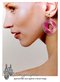 Clip On Earrings: Kaleidoscope Hoop