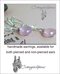 Pink & Pearls Clip On Earrings