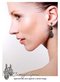 Clip On Earrings: Rich & Light Onyx Lucite Drops