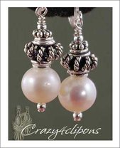 Clip On Earrings: Royale Style! Pearls