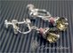 Xsmall Crystal Pearl Clip earrings - avail as Pierced too
