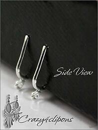 Clip Earrings Findings: Top Seller: Pierced-like Plated Parts