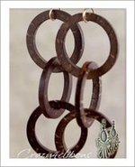 Clip Earrings with triple hoops