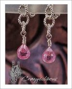 Clip On Earrings: Little Crystal Chandeliers