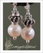 Clip On Earrings: Royale Style! Pearls