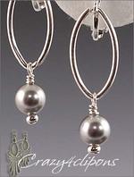 Sweet Dangling Pearl - Pierced & Clip Earrings
