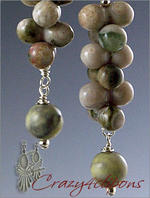 Bubbly: clustered clip earrings