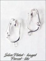 Pierce-like Plated Clip backs