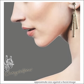 Bendable Sticks Clip On Earrings