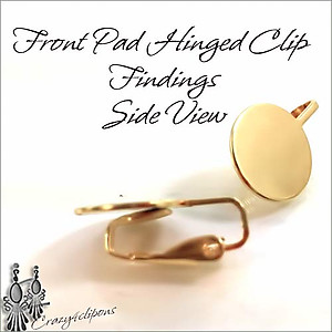 Front Pad - Hinged Clip Findings