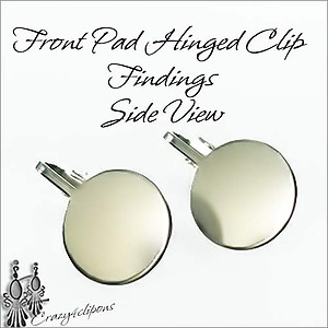 Front Pad - Hinged Clip Findings