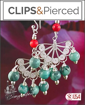 Ole! & Spanish Styled Earrings | Pierced or Clip-ons