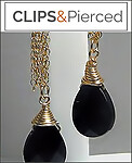 Gold Filled Chain & Onyx Earrings to Enhance Your Looks