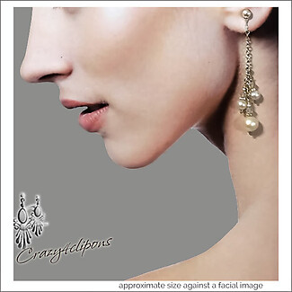 Delightful Dangling Pearl Earrings: The Ideal Accessory for the Bride