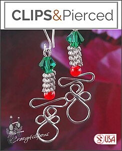 Wire-Works - Unique Artisan Earrings | Pierced or Clip-ons