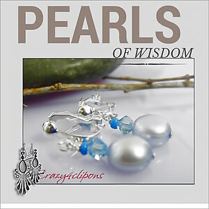 Easter Pastel Pearl Earrings | Pierced or Clip-ons