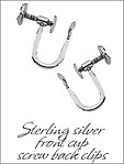 Clip Earrings Findings: Sterling Silver s & Parts