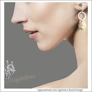 Brides: Pearl Clustered Earrings | Pierced or Clips