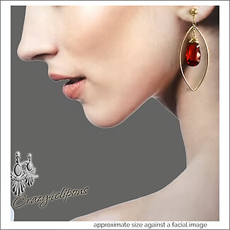 Gold Filled Hoops w/ Zirconia Earrings | Pierced or Clips
