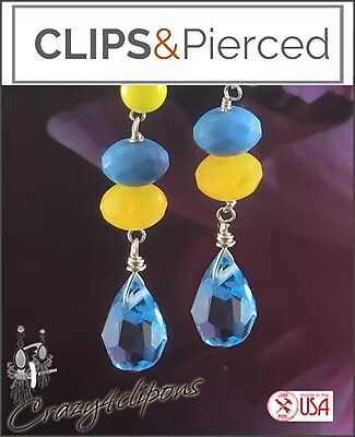 California Dreaming: Summer Ready Earrings | Pierced or Clips