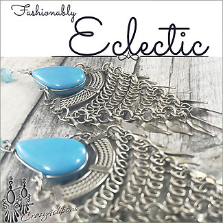 Dance to Life with Bold & Ethnic Dangling Clip Earrings