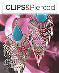 Dance to Life with Bold & Ethnic Dangling Clip Earrings