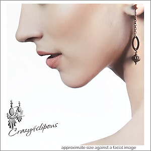 Bohemian. Antique Copper Earrings | Pierced or Clips