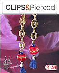 Eclectic & Bohemian Clip Earrings