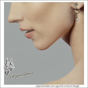 Sterling Silver & Pearls Earrings