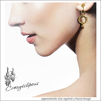 Small 14K Gold Filled Hoop Earrings| Pierced or Clips
