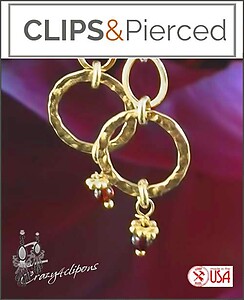 Small 14K Gold Filled Hoop Earrings| Pierced or Clips
