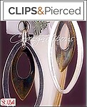 Sterling Silver Hoops w/ Antique Brass Earrings | Pierced or Clips