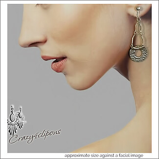 Sterling Silver Dangling Earrings