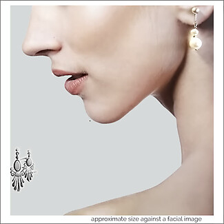 Classy and Elegant: Clipon and Pierced Double Pearl Earrings