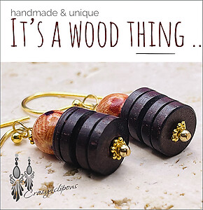 Unique Bohemian Wood Earrings - Dare to Stand Out