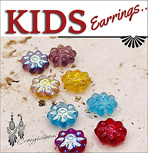 Petite Sweet Floral Clip Earrings | Pierced or Clip on