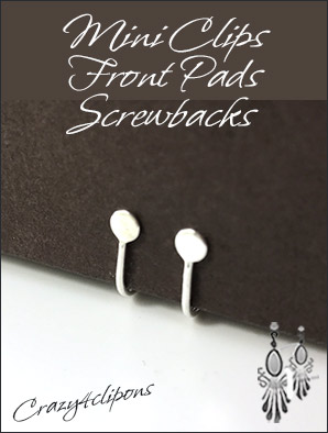 Mini Front Pad with Screw backs | Crazy4clipons
