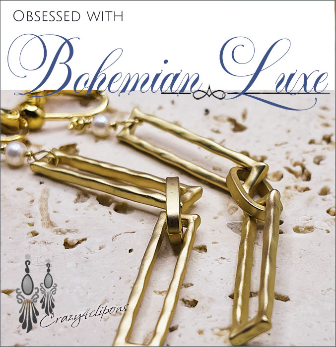 Simple Long Elegant Clip Earrings